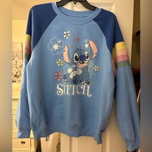 Blue Stitch Sweatshirt